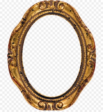 Picture frame Stock photography Oval Antique - European mirror 