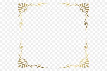 Picture frame - Transparent Decorative Frame Border PNG Picture 