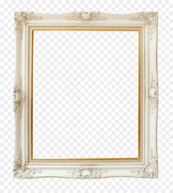 Picture frame Wallpaper - Ivory Vintage Frame 