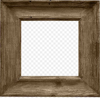 Picture frame Wood Brown - Brown Vintage Frame 