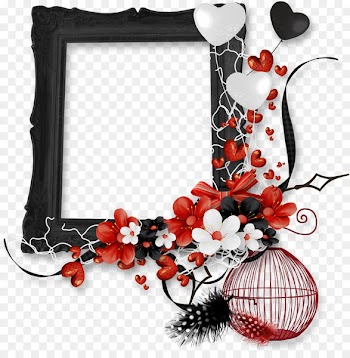 Picture Frames - black frame 