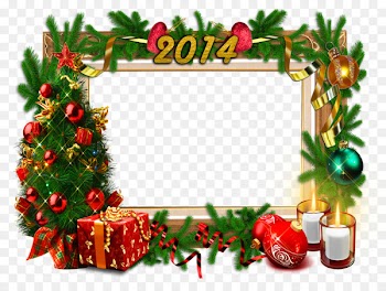 Picture Frames Christmas Day Christmas Photo Frames> Image Santa Claus - tepung 
