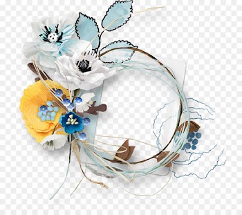Picture Frames Christmas Display, Gold Plated Flower Portable Network Graphics Image - heavenly frames 