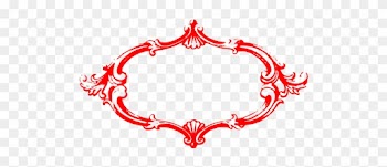 Picture Frames Clip Art Christmas Ornament Drawing - Transparent Background Fancy Border