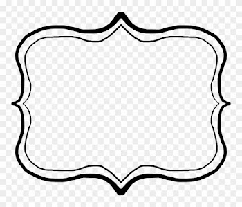 Picture Frames Clip Art - Hand Drawn Frame Png