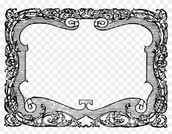 Picture Frames Computer Icons Framing Door Ornament - Art Transparent Scroll Frame