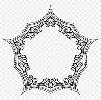Picture Frames Decorative Arts Borders And Frames Retro - Vintage Style Frame