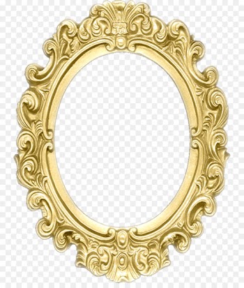 Picture Frames Drawing Baroque Ornament Mirror - photograph 