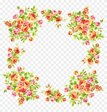 Picture Frames Flower Clip Art - Picture Frames Flower Clip Art