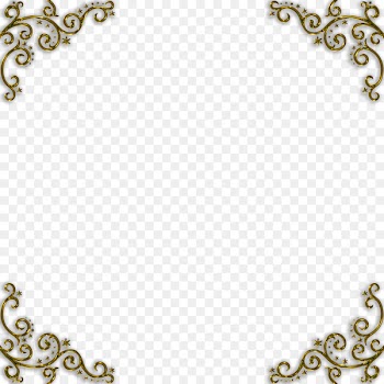 Picture Frames Gold Text Necklace Pattern - gold 
