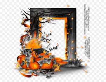 Picture Frames Halloween film series Digital scrapbooking - halloween fantasy star 