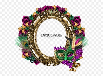 Picture Frames Mardi Gras Craft Wedding invitation Gift - mardi gras 