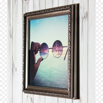 Picture Frames Mirror Printing - hanging polaroid 