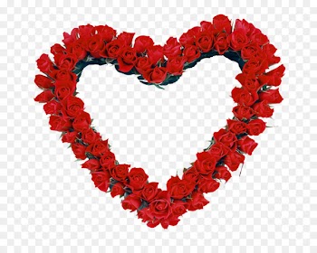 Picture Frames Rose Heart Clip art - HEART FLOWER 