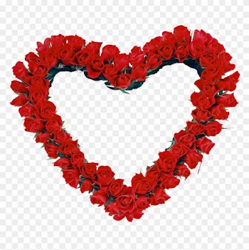 Picture Frames Rose Heart Clip Art - Red Heart Frame Png