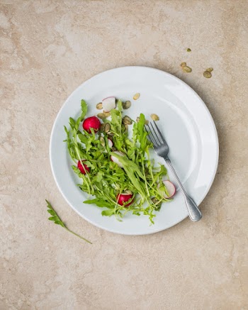 Picture Of Salad On Plate