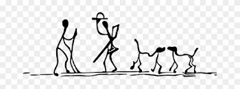 Picture Of Stick People - Vector Graphics