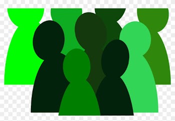 Picture What You Report As A Hospice Worker - People In Crowd Clipart
