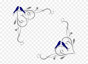 Pictures Love Vector Clip Art Frames Love Clipart Love - Purple Wedding Border Clipart