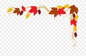 Pictures - Transparent Leaf Border Fall