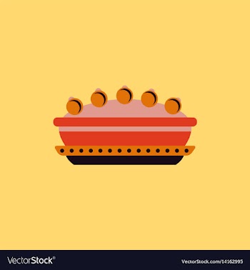 Pie icon delicious pie vector image