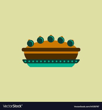 Pie icon delicious pie vector image