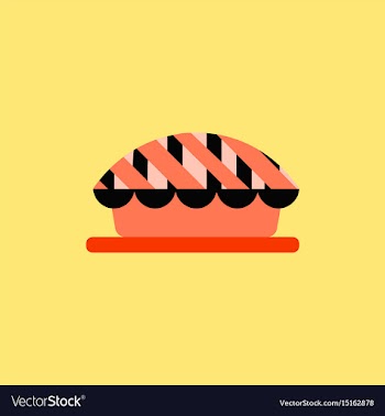 Pie icon delicious pie vector image