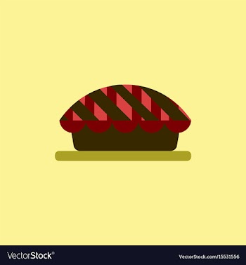 Pie icon delicious pie vector image