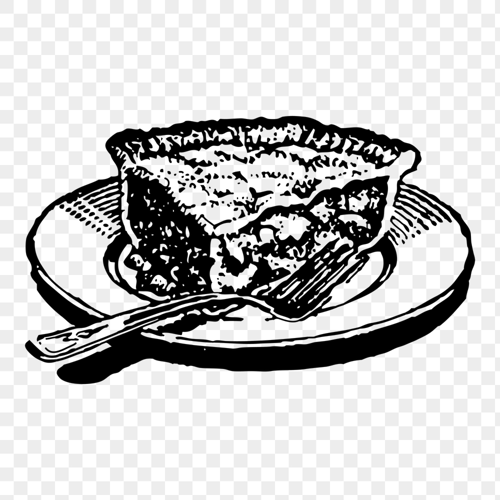 Pie slice png sticker, dessert | Free PNG - rawpixel