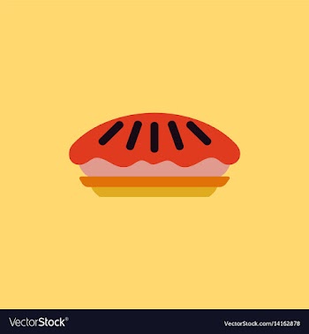 Pie vector image