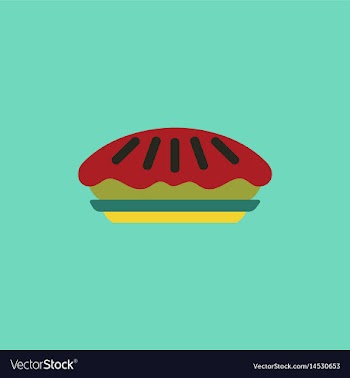 Pie vector image