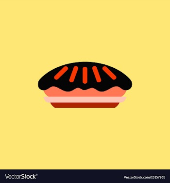 Pie vector image