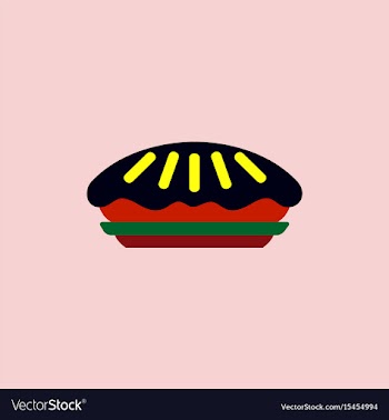 Pie vector image