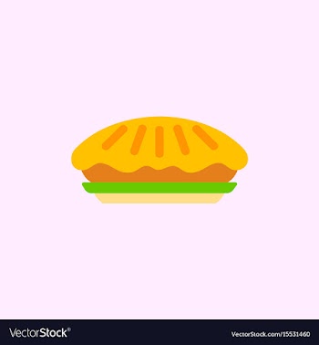 Pie vector image