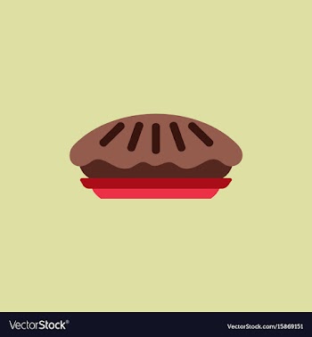 Pie vector image