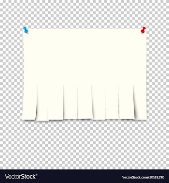 pieces torn white lined notebook paper on gray
