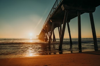 Pier On Body Of Water