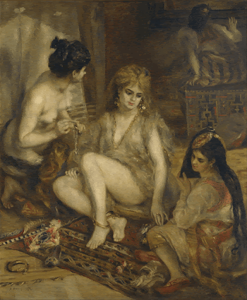 Pierre-Auguste Renoir - Parisiennes in Algerian | Free Photo - rawpixel