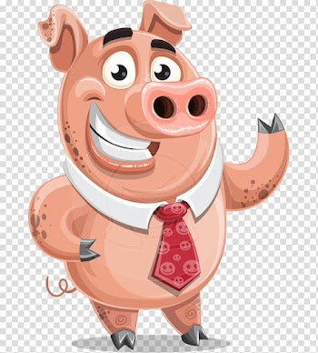 Pig Cartoon Animation Adobe Character Animator, pig transparent background PNG clipart
