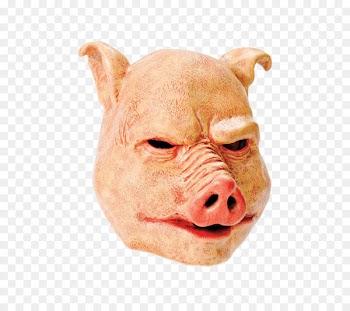Pig Costume party Mask Halloween - pig 