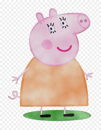 Pig Decal Product Design Adhesive -  