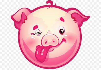Pig, Drawing, Daddy Pig, Pink, Cartoon PNG