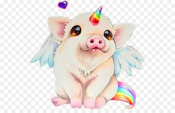 Pig Drawing Unicorn Image Cuteness - pig 
