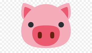 Pig Emoji Sticker Computer Icons SMS - classified vector 