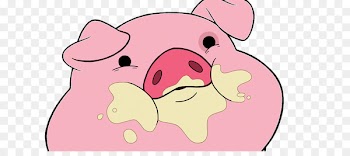 Pig Emoji Waddles Clip art Image - pig 