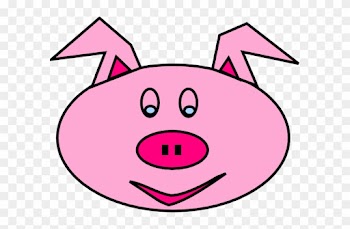 Pig Face With Mud Clipart Free Clip Art Images - Pig Clip Art
