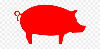 Pig Outline Clipart