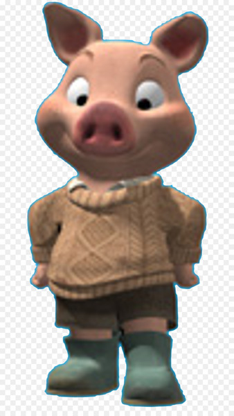Piggley Winks Qubo CBBC CBeebies - doraemon 