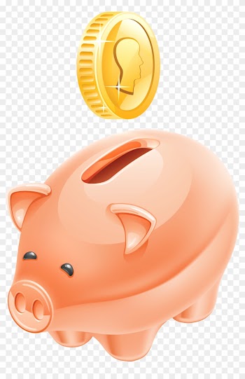 Piggy Bank Clipart Picture - Piggy Bank Money Png