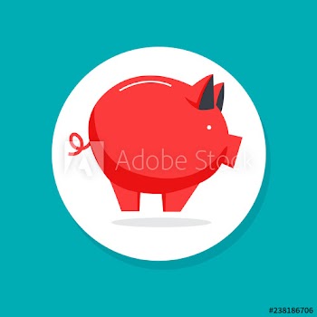 Piggy bank icon